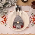 thumbnail image 4 of SHINYPASING Party Silverware Holder Cutlery Cover Red Cloth 6pcs, 4 of 8