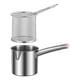 thumbnail image 3 of Sartén para freír, utensilios de cocina, bandeja para vaporera universal con tapa, olla para freír Estilo A, 3 of 9