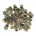 thumbnail image 2 of in Socket  Kit For50Pcs M5x10mm Zinc Alloy Hex Drive Head Furniture Nuts Threaded for Wood Insert, 2 of 8