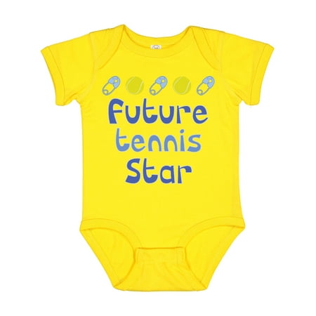 

Inktastic Future Tennis Star Baby Boy Gift Baby Boy Bodysuit
