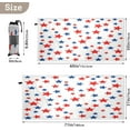 thumbnail image 3 of GZHJMY Red and Blue Stars Beach Towel,Absorbent Quick Dry Sport Towel Oversized Lightweight Soft Bath Towel for Travel Sports Pool Swimming Bath Camping 31x71in Bath Towels, 3 of 7