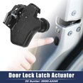 thumbnail image 2 of Unique Bargains Rear Left Door Lock Latch Actuator Replacement Fit for Toyota Corolla 69060-AA040 Black Silver Tone, 2 of 6