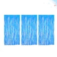 thumbnail image 1 of OULII 3 Pcs Rideau d'Anniversaire Bleu Décoration de Porte en Plastique pour Familles, 1 of 3