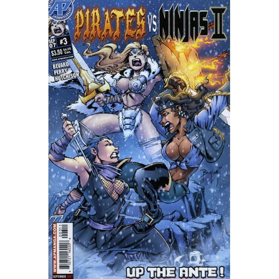 Pirates vs. Ninjas (Vol. 2) #3 VF ; Antarctic Comic Book