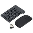 thumbnail image 2 of Tebru Number Pad,Number Pad Plug And Play 2.4GHz Wireless Technology 1200 DPI Sensitive  Number Pad Mouse Combo For Home Office,18 Key Usb Keypad, 2 of 8