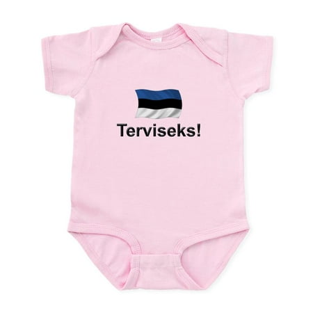 

CafePress - Estonian Terviseks Infant Bodysuit - Baby Light Bodysuit Size Newborn - 24 Months