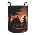 thumbnail image 2 of Laundry Basket Organizer Collapsible -Girl Sunset House Dirty Clothes Hamper for Bathroom Kids Girls Boys Laundry Hamper Small, 2 of 8