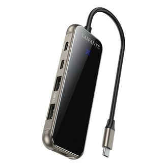 Tripp Lite USB C Docking Station HDMI USB A SDMicro SD PD Charging Gray...