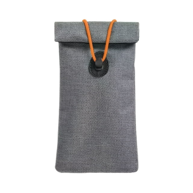 maskred Anti Radiation Signal Shielding Bag For Phone Security And Is GPS And RFID Signal Ja-mmer. Bag Can grey