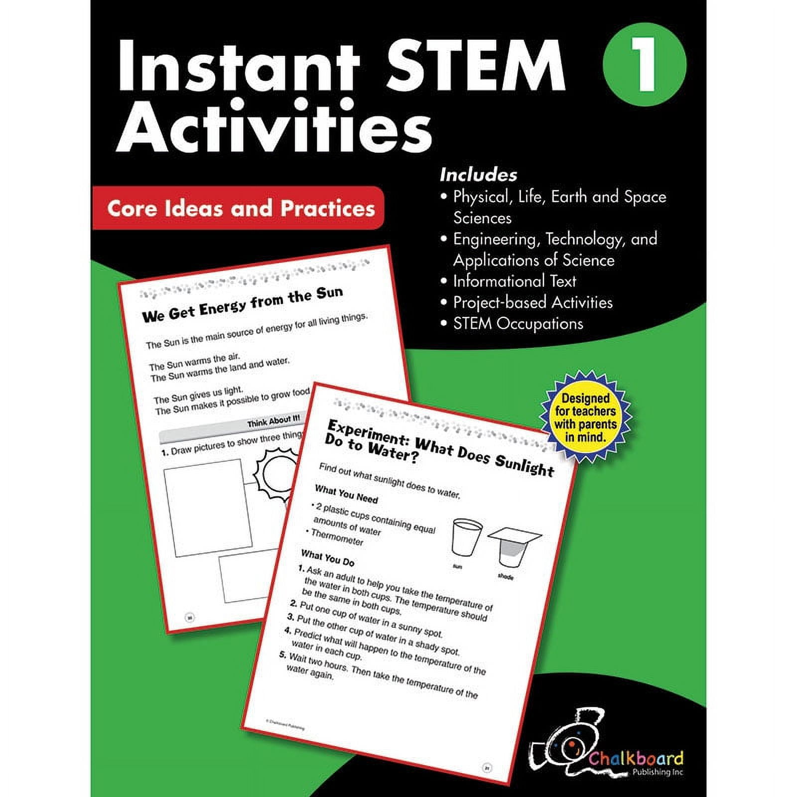 STEM Instant Activities Workbook Grade 1