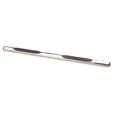thumbnail image 1 of Lund International Nerf Bar 23589173 With Step Pads; 4 Inch Oval Straight; Polished; Stainless Steel; Rocker Panel Mount, 1 of 2