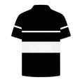 thumbnail image 5 of JOANKDMI Striped Shirts Boys 7-8 Collared Short Sleeve Color Block Tops Kids Casual Athletic T Shirts Summer School Uniform Tees for Golf Tennis Sport Daily Wear, 5 of 8