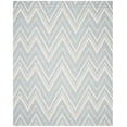 thumbnail image 2 of SAFAVIEH Cambridge Sam Geometric Wool Area Rug, Blue/Ivory, 11' x 15', 2 of 8