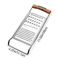 thumbnail image 3 of Tauxra Stainless Steel Foldable Double Sided Grater Multi Functional Kitchen Tool For Potatoes Cheese, 3 of 6
