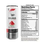 CELSIUS Sparkling Watermelon, Energy Drink 12 fl oz Single Can