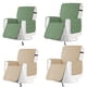 thumbnail image 3 of Inteprter Protector de sillón para banquetes y niños, tela suave lavable, de moda para sillas tapizadas Almacenamiento y organización del hogar caqui S, 3 of 6