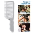 thumbnail image 2 of Peine para cortar el pelo, peine de barbero, peine de peluquería, peine para peinar el cabello para hombres, 2 of 7