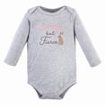 thumbnail image 5 of Hudson Baby Cotton Long-Sleeve Bodysuits, 3-Pack, Newborn- 24 Months, 5 of 5