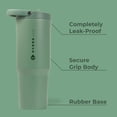 thumbnail image 2 of HydroJug Sport - Vaso de acero inoxidable con pajita, aislado al vacío, botella de agua a prueba de fugas de 32 oz, diseño ergonómico, reutilizable, apto para lavavajillas, base de goma, duradero para, 2 of 5