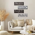 thumbnail image 4 of Letreros decorativos Joyhawk THIS IS US/TOGETHER/BLESS THIS HOME/FAMILY, 4 of 8