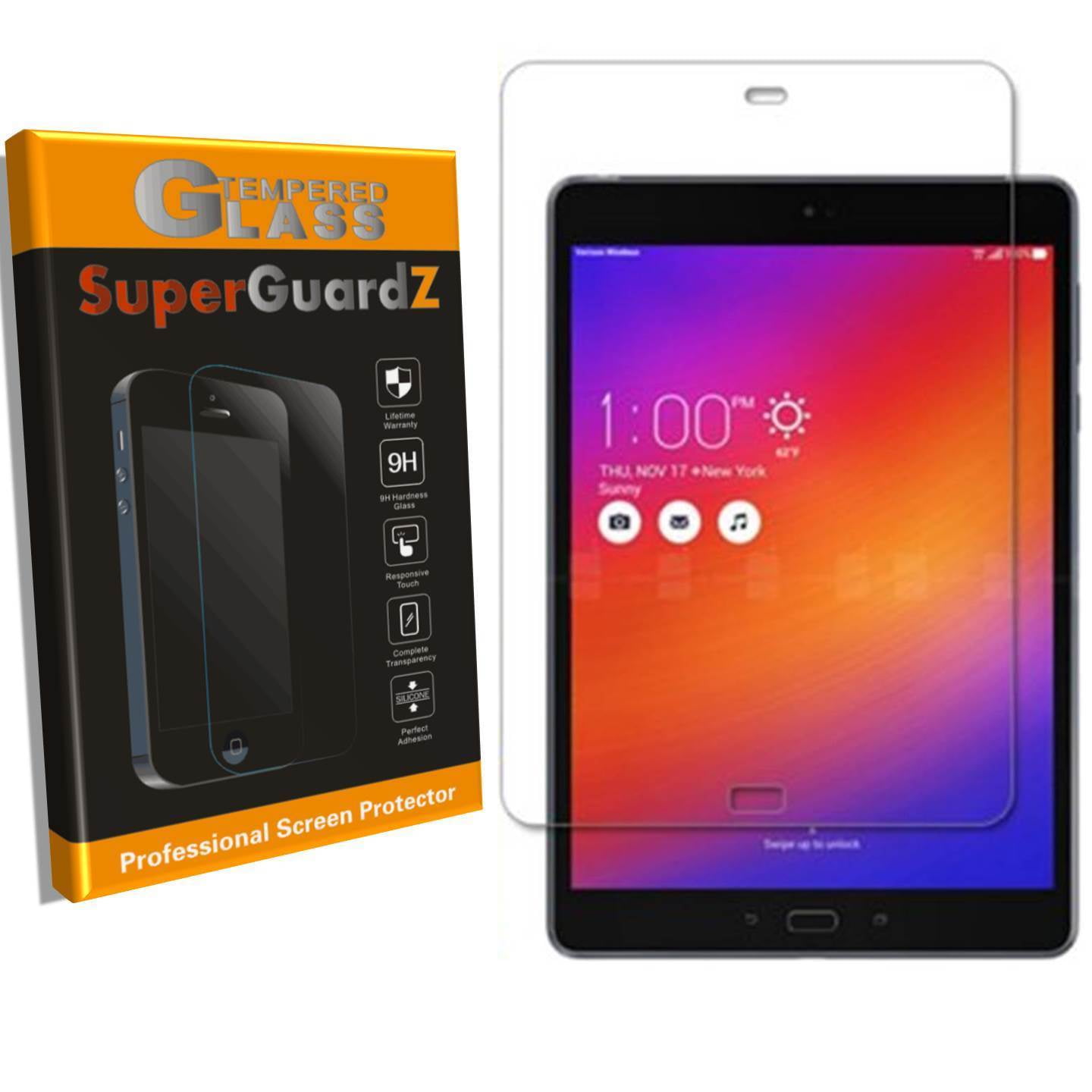 [2Pack] ASUS Zenpad Z10 SuperGuardZ Screen Protector [Tempered Glass