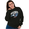 thumbnail image 4 of Popeye North Carolina State Cartoon Sweatshirt for Men or Women Brisco Brands S, 4 of 6