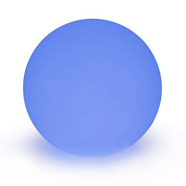LED Beach Ball 16 Colors Changing Light up Pool Ball IP68 Waterproof Glow Remote Control Inflatable Beach Kickball for Kids Adults