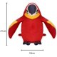 thumbnail image 4 of Juguete eléctrico de loro - Juguete parlante - Peluche - Con función de grabación y reproducción - Peluche para niños y niñas (rojo), 4 of 5