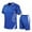 Dark Blue, variant on Tejiojio Man Sports Suit Coat Men's Casual Fitness Fast Drying Elastic Short Sleeve Short Pants Sports Suit