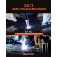 thumbnail image 2 of Welder VEVOR 205A 2 en 1 MMA Lift TIG Stick 110/220 V IGBT, 2 of 9