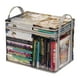 thumbnail image 2 of Xihbxyly Ofertas de Vacaciones Bolsa de Almacenamiento de Libros para Estudiantes, Caja de Almacenamiento Transparente, Plegable, Portátil, Suministros Escolares, Caja Organizadora, 2 of 3