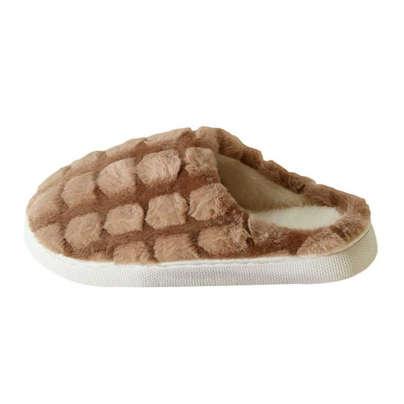Slides for Women Fall Slippers for Women Women's Cozy Indoor Slippers Fuzzy Home Shoes With Warm Shoes For Winter And Fall Comfort