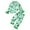 A-Green, variant on T`oddler B'aby G`irls Silk Satin Pajamas Set Feather Trim Long Sleeve Botton Shirt Tops Pajama Pant Fuzzy Lounge Pjs(Green,4 Years)