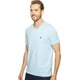 thumbnail image 2 of Camiseta Nautica para hombre, manga corta, lisa, entallada, cuello en V, azul, 2 of 3
