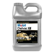 Mobil 1 125419 Delvac 1 ESP Motor Oil, 5W-40, 2.5 Gallon, Box/2