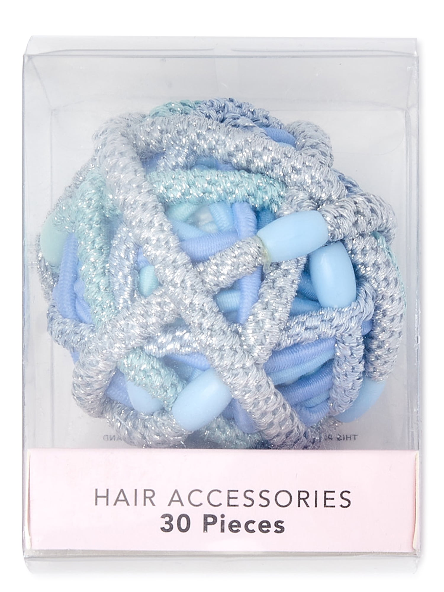 No Boundaries Hair Tie Ball, 30Pack