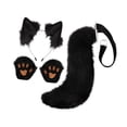 thumbnail image 4 of BELOVING Cosplay Ears and Tail Ears and Long Tail for Prom Night Club Festival black, 4 of 10