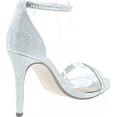 thumbnail image 5 of Delicious Womens Fiona High Heel Metallic Ankle Strap Dressy Party Shoes, 5 of 7