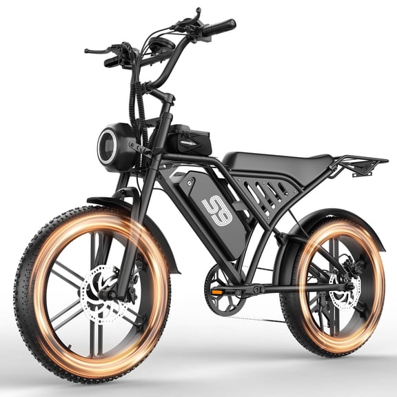 Electric Bike for Adults, 2500W Peak - 30MPH Electric Mountain Bike, 48V20AH Battery,90Miles Max Range Electric Snow Bike UL2849 Certified, 20'' X 4'' Fat Tire All-Terrain E-Bike