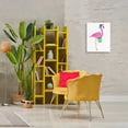 thumbnail image 3 of Stupell Industries Flamingo with Beach Bag Animals & Insects Painting Gallery Wrapped Canvas Art Print Wall Art, 16 x 20, 3 of 8