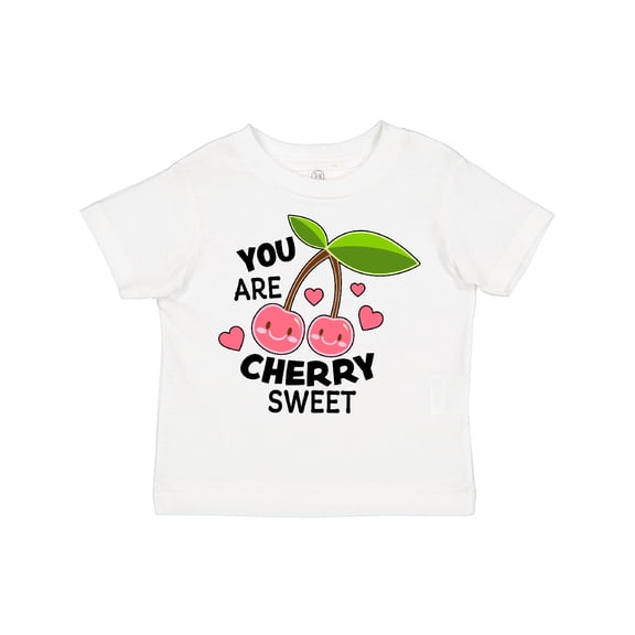 Inktastic You Are Cherry Sweet with Cherries and Hearts Boys or Girls Toddler T-Shirt