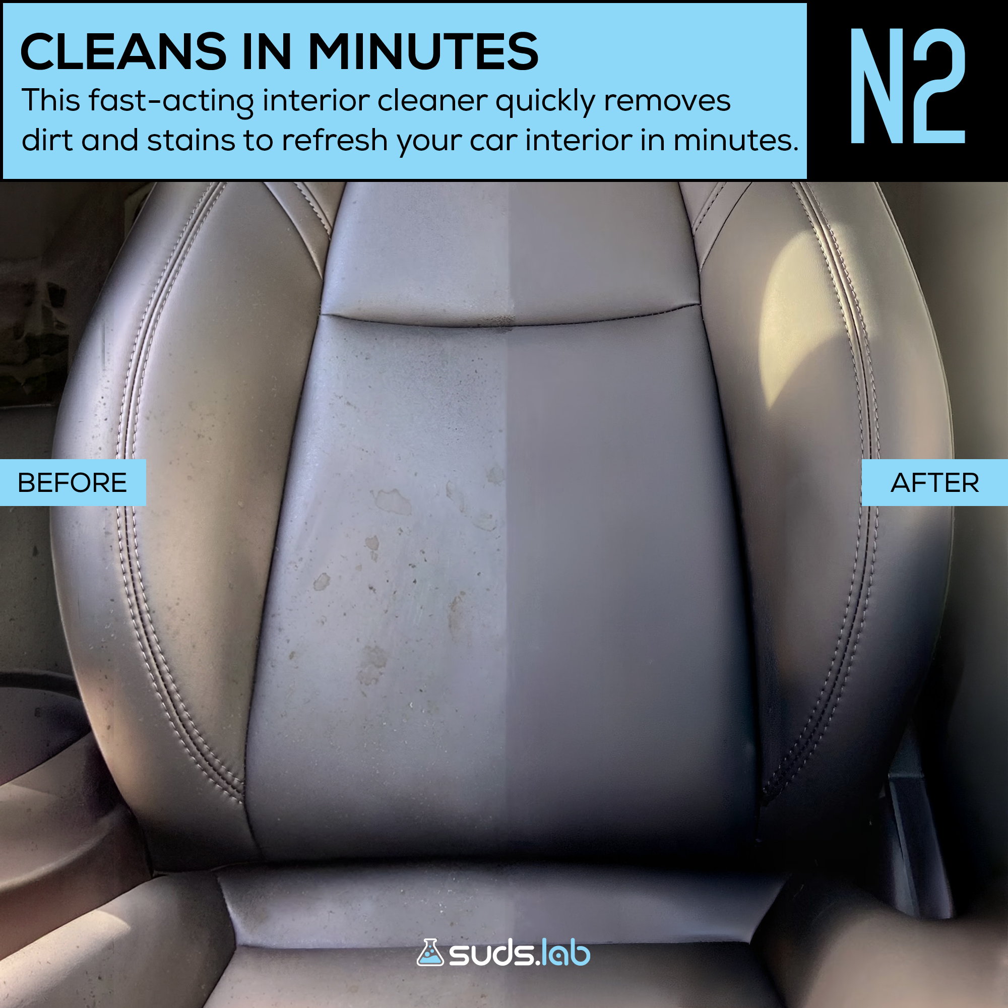Suds Lab N2 Interior Cleaner, 32 oz Spray photo 5