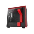 thumbnail image 6 of NZXT H series H700 - Tower - extended ATX - windowed side panel (tempered glass) - no power supply - red, matte black - USB/Audio, 6 of 14