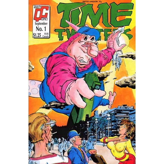 Time Twisters #1 VF ; Fleetway Quality Comic Book