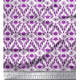 thumbnail image 1 of Soimoi Cotton Cambric Fabric Ogee Damask Decor Fabric Printed Yard 56 Inch Wide, 1 of 1