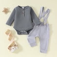 thumbnail image 4 of Futezty Toddler Boys Girls Clothes Fall Winter Outfit Sets, Baby Outfits 6M 1T 2T 3T 4T 5T 2PCS, 4 of 9