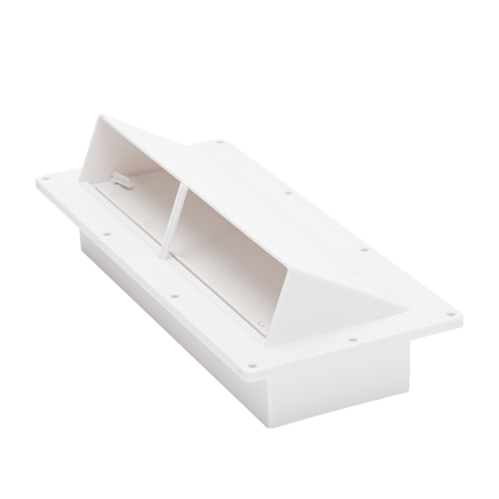 Happydeer Mobile Home/RV Ventline White Exterior Sidewall Range Hood