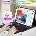 thumbnail image 3 of Universal BT Keyboard Case for 9-11 Inch Tablets with Touchpad and Leather - Leather case Touch Version, 3 of 8