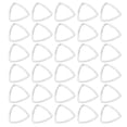 thumbnail image 3 of 30pcs Resin Craft Open Bezels Hollow Frame Pendants Resin Craft Bezels Jewelry Making SuppliesTriangular Shape S, 3 of 10