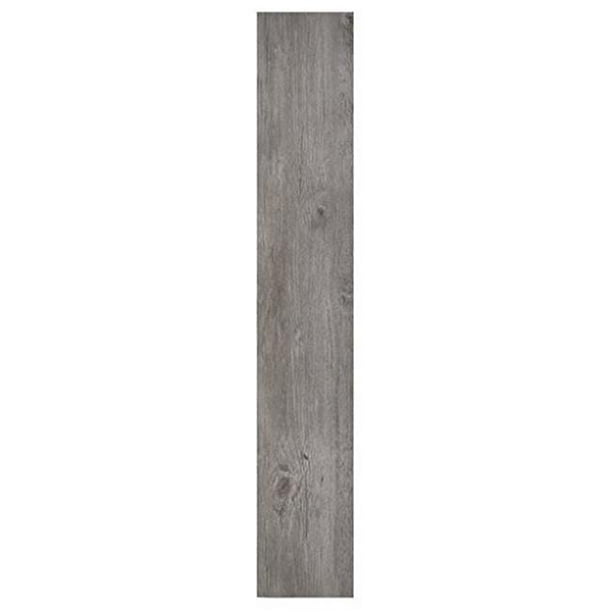 6 x 36 in. Nexus Light Grey Oak Self Adhesive Vinyl Floor Planks 10